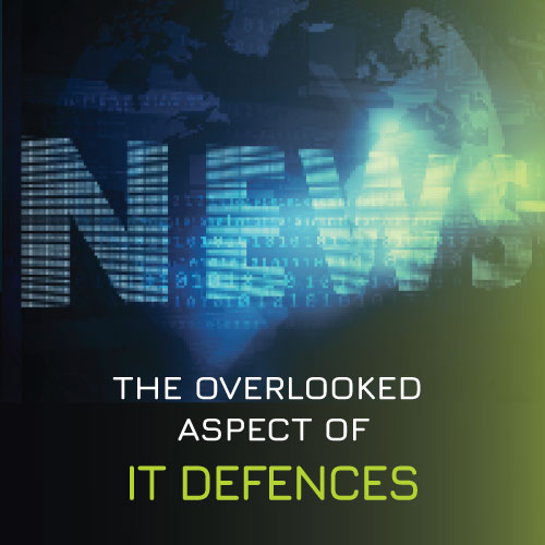 Banner image with 'News' to promote Cyber ecurity Intelligence article