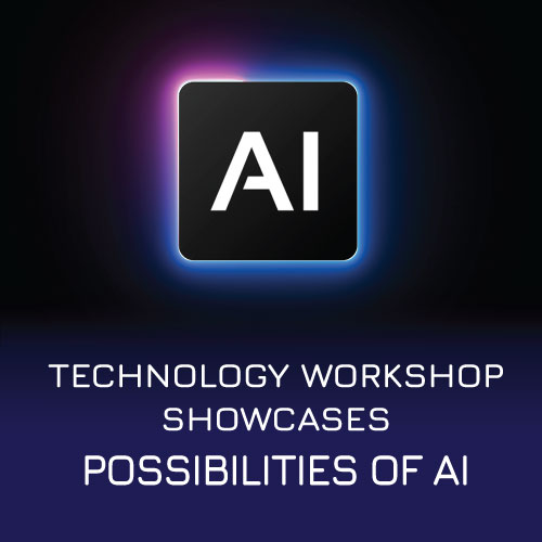 AI Symbol to suggest the Possibilities of AI discussed at the Lifeline IT Technology Workshop