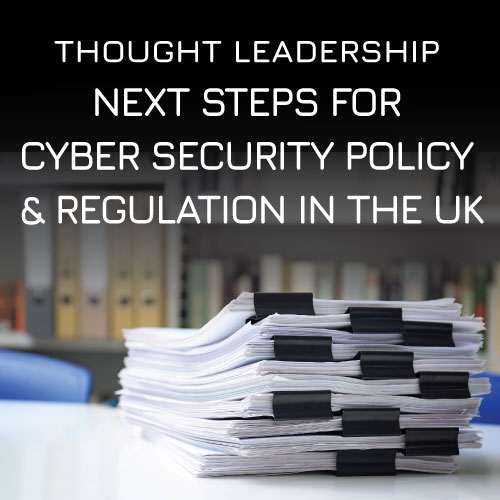 Cyber Security Policy - a pile of official documents
