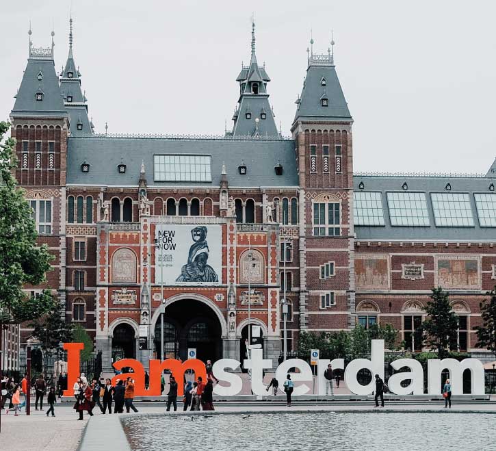 Lifeline IT Office in Amsterdam - view of Central Station