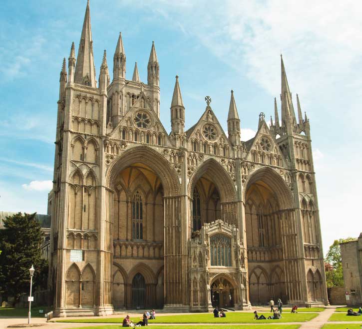 Lifeline IT Office in Peterborough - view of Peterborough Cathedral