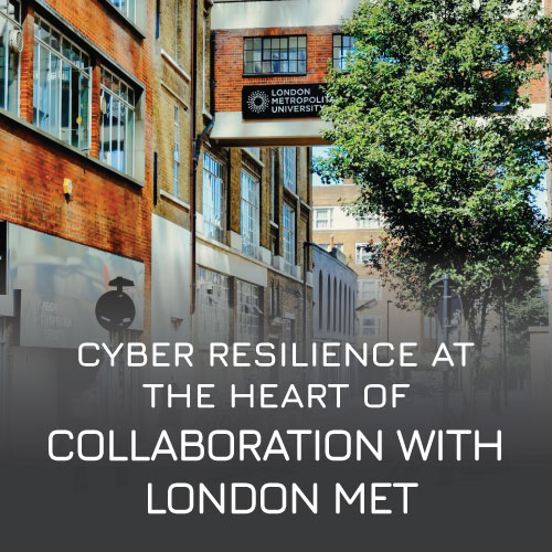 Exterior view of a London Met university building