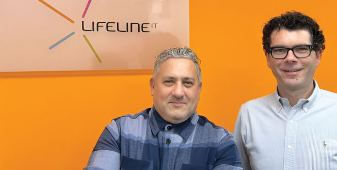 Adam Woolf and Daniel Mitchell of Lifeline IT talking about their Peterborough office expansion