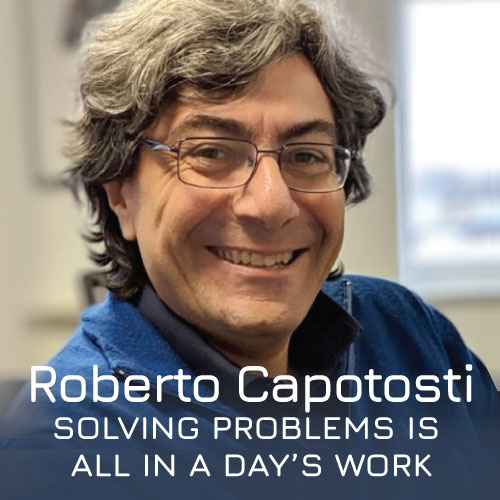 Roberto Capotosti, Senior Engineer